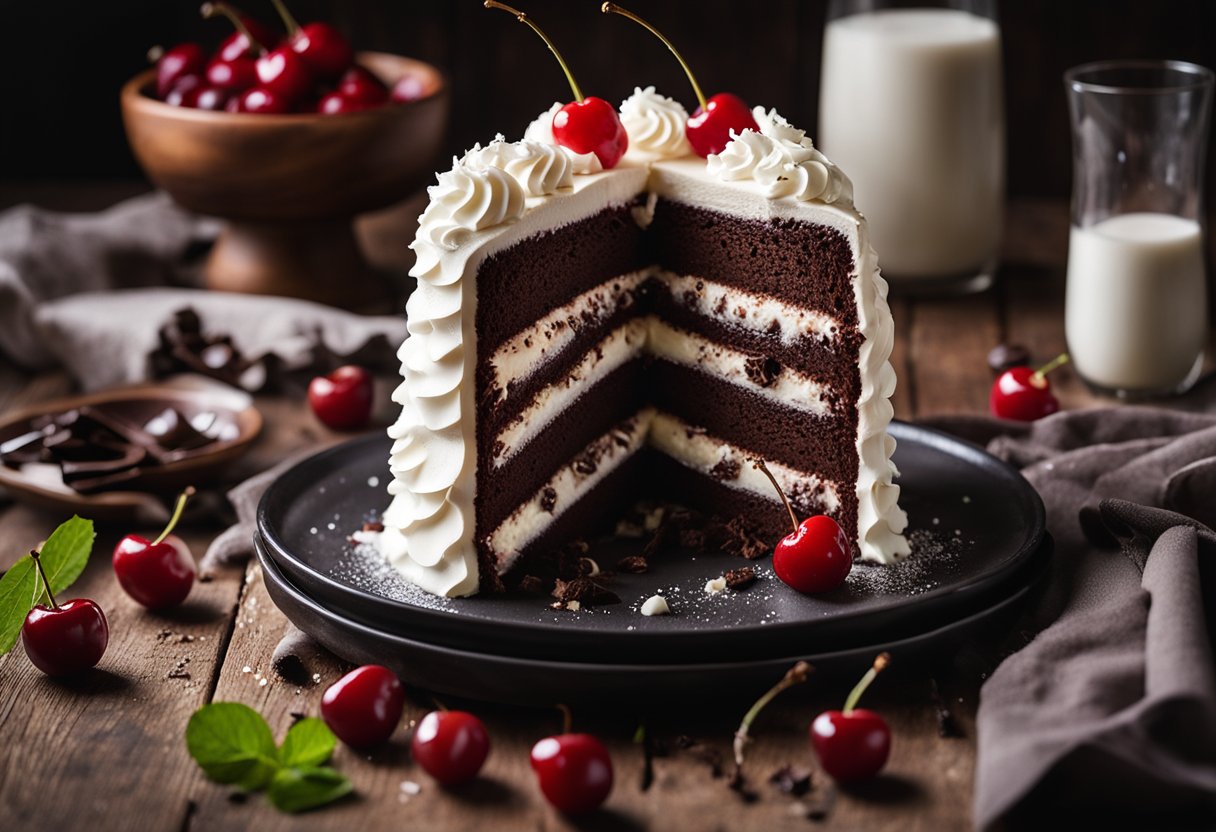 Black Forest Chiffon Cake Recipe