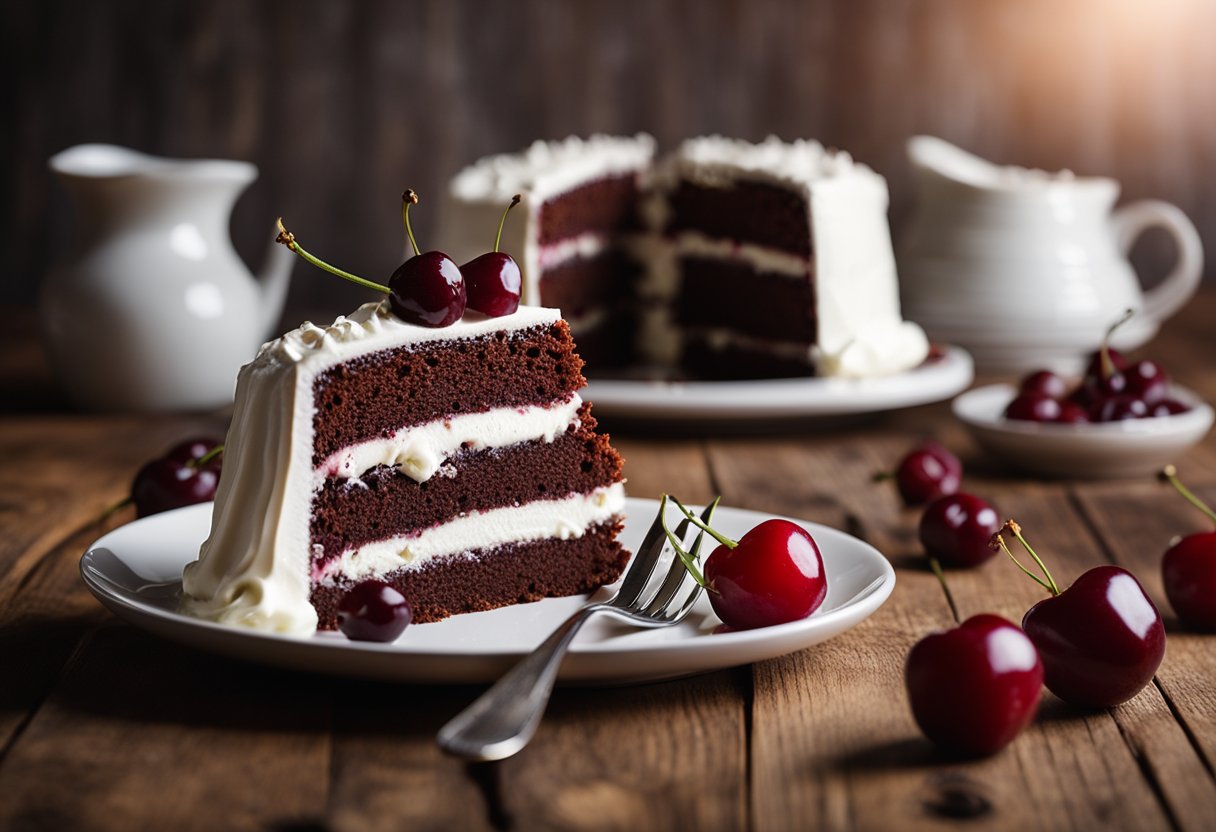 Black Forest Chiffon Cake Recipe