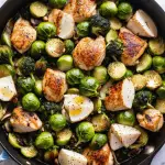 Peeled Brussels Sprout with Chicken