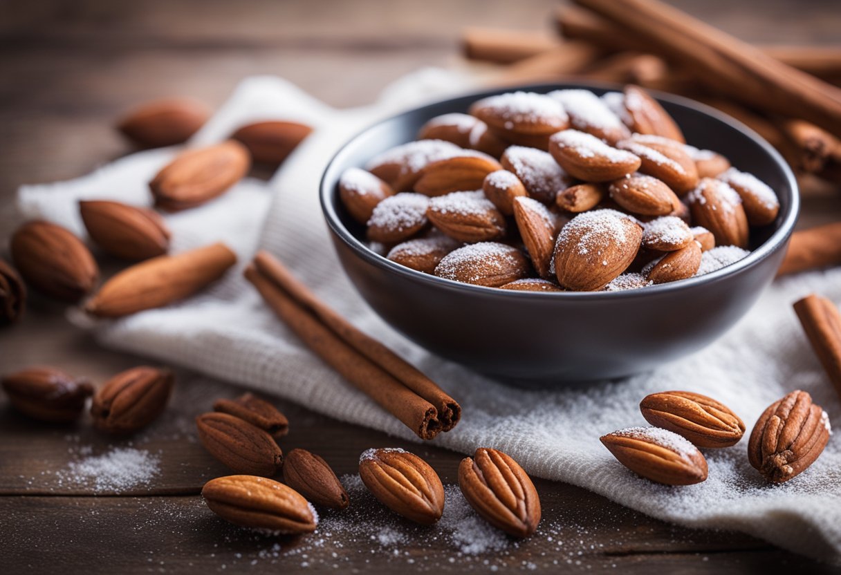 Roasted Cinnamon Almonds Recipe