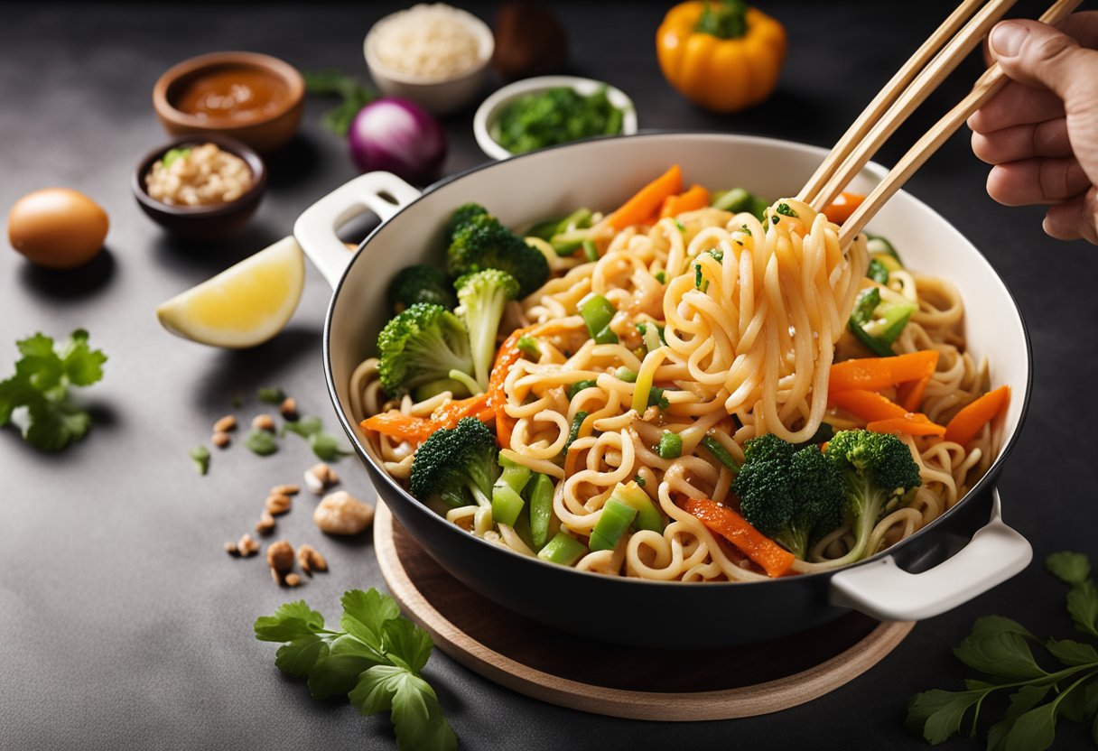 Stir Fry Udon Noodles Recipe