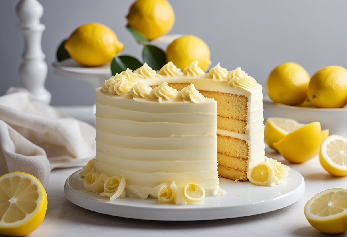 lemon chiffon cake recipe