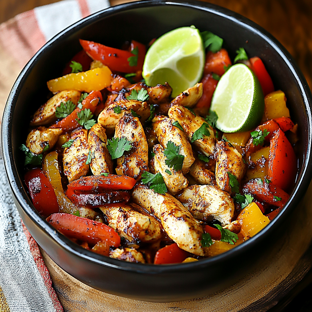 Chicken Fajita Salad