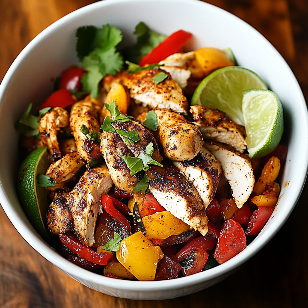 Chicken Fajita Salad