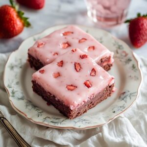 Strawberry Brownies
