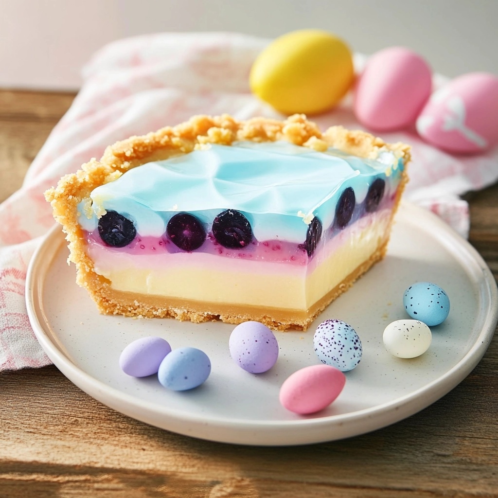 Easter Jell-O Pie