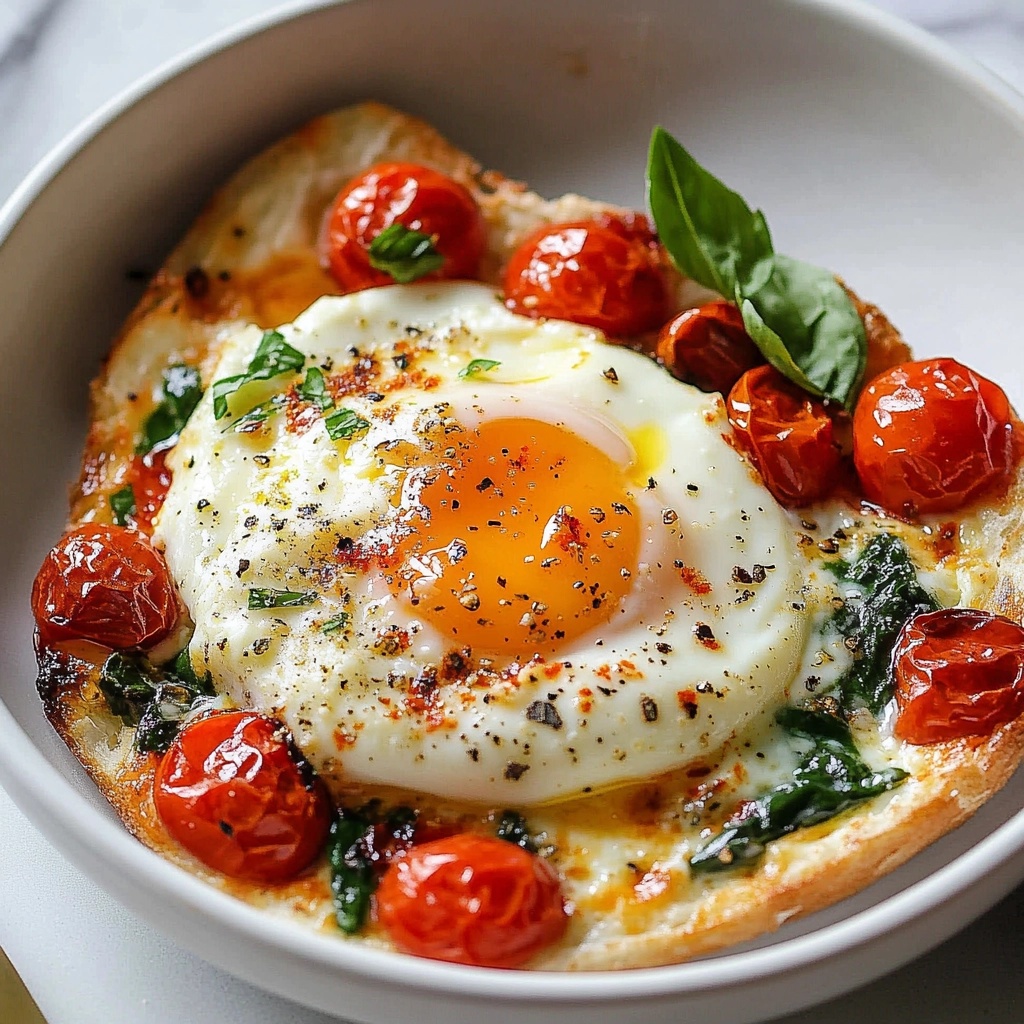 Baked Feta Eggs