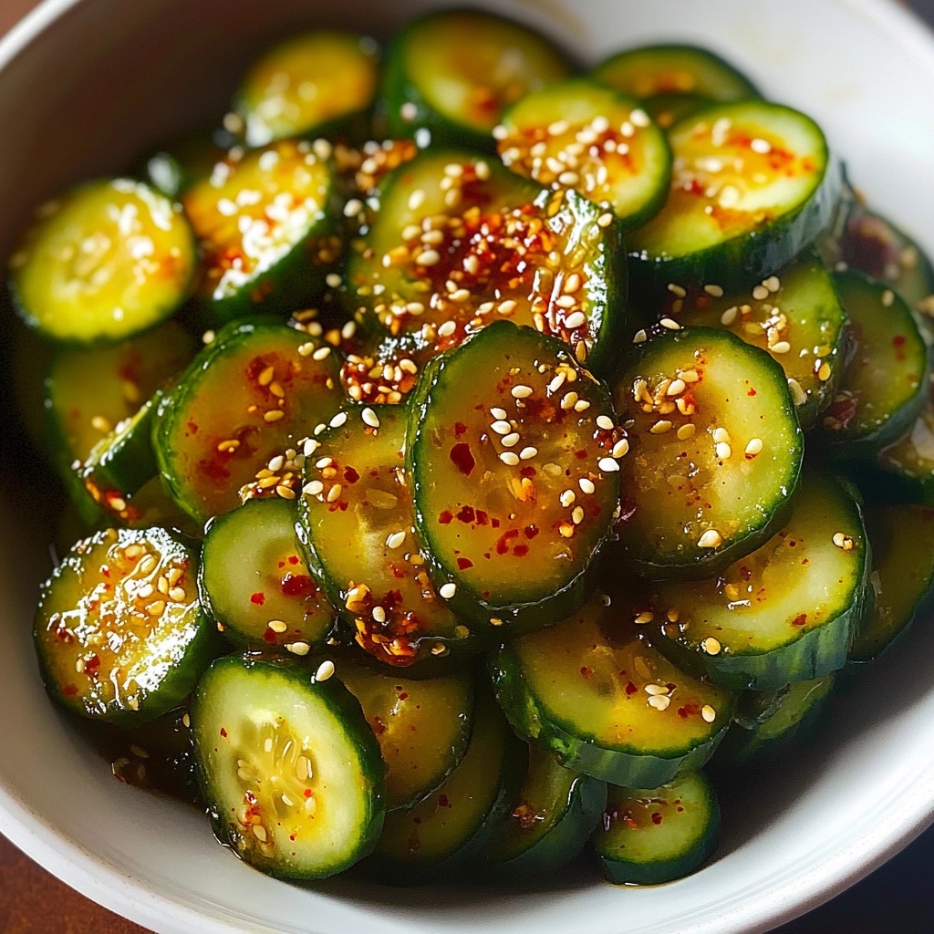 Easy Asian Cucumber Salad