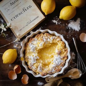 Magic Lemon Cobbler