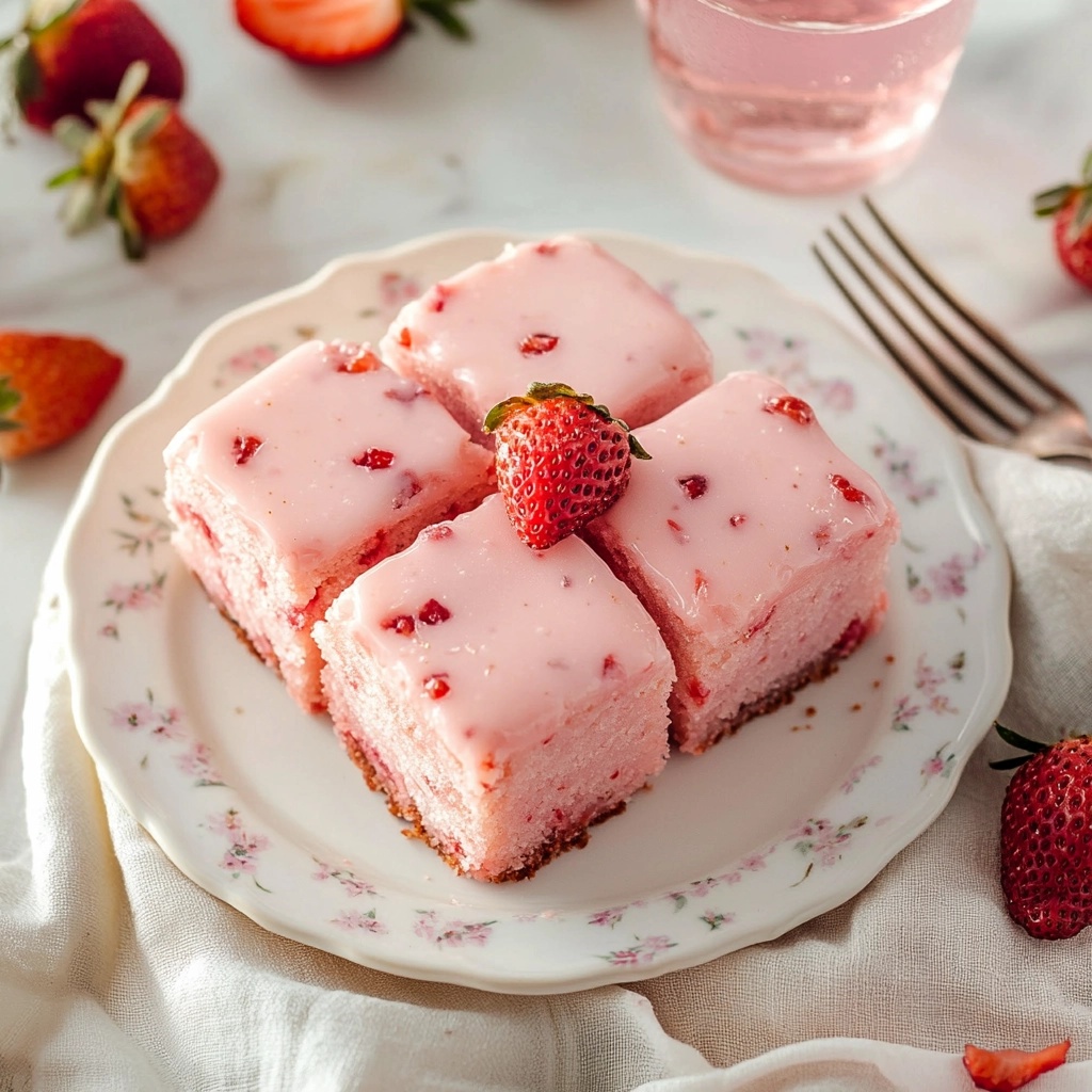 Strawberry Brownies