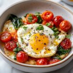 Baked Feta Eggs