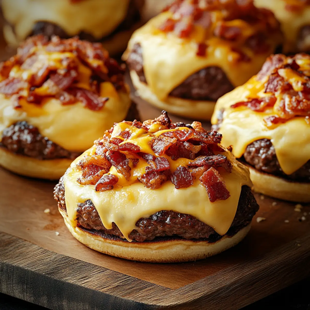 beef bacon cheeseburger bombs