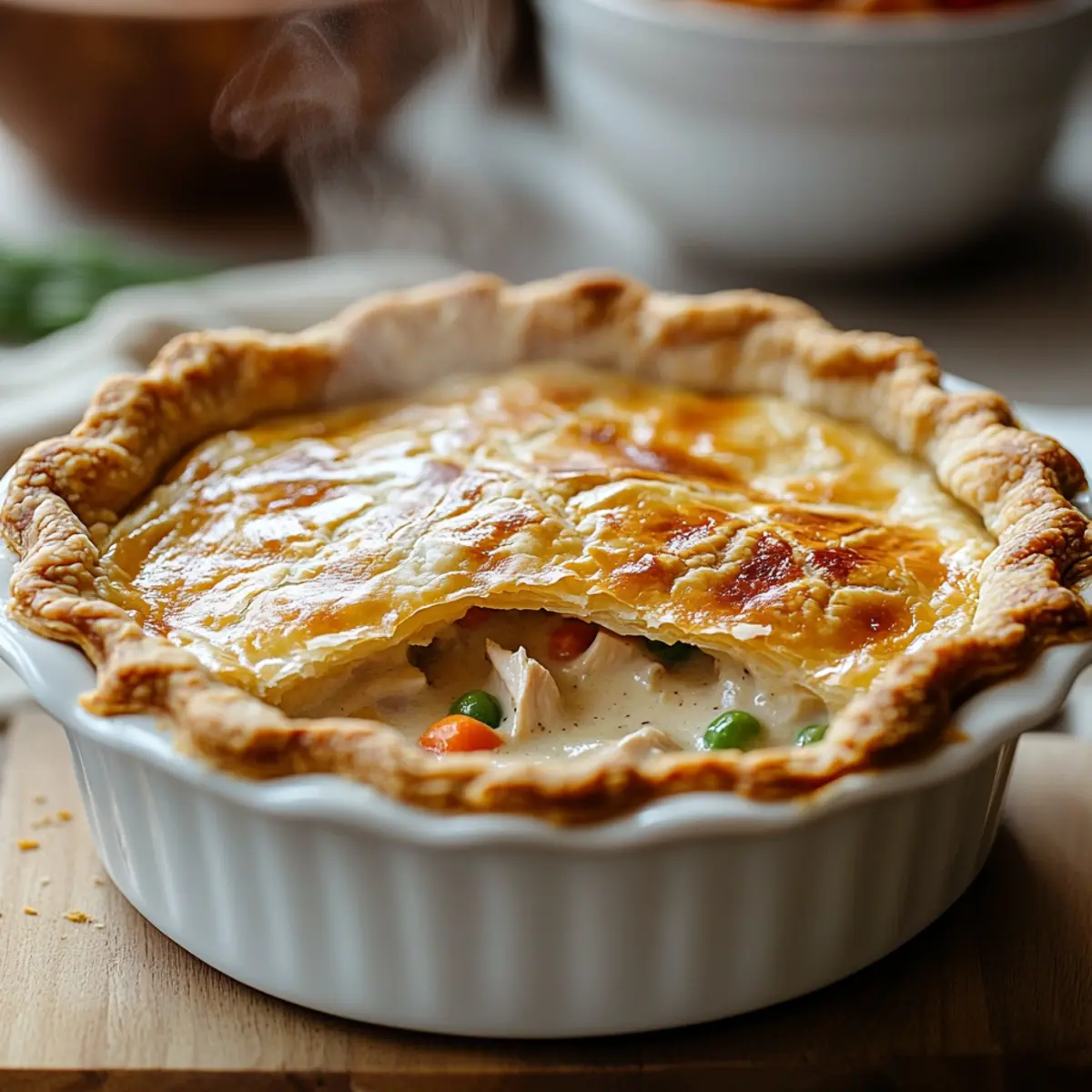 chicken pot pie recipe with cream of chicken soup