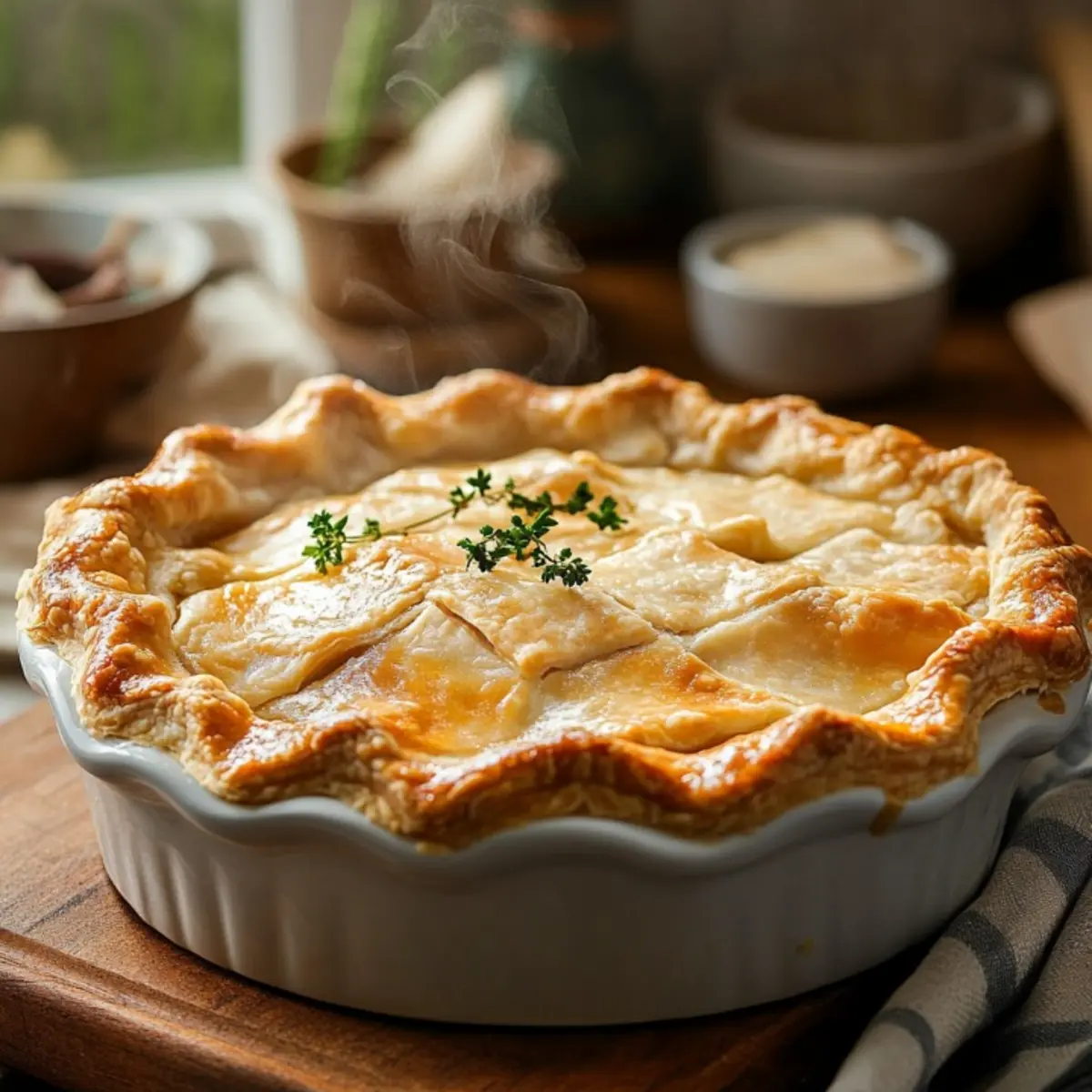 chicken pot pie recipe with cream of chicken soup