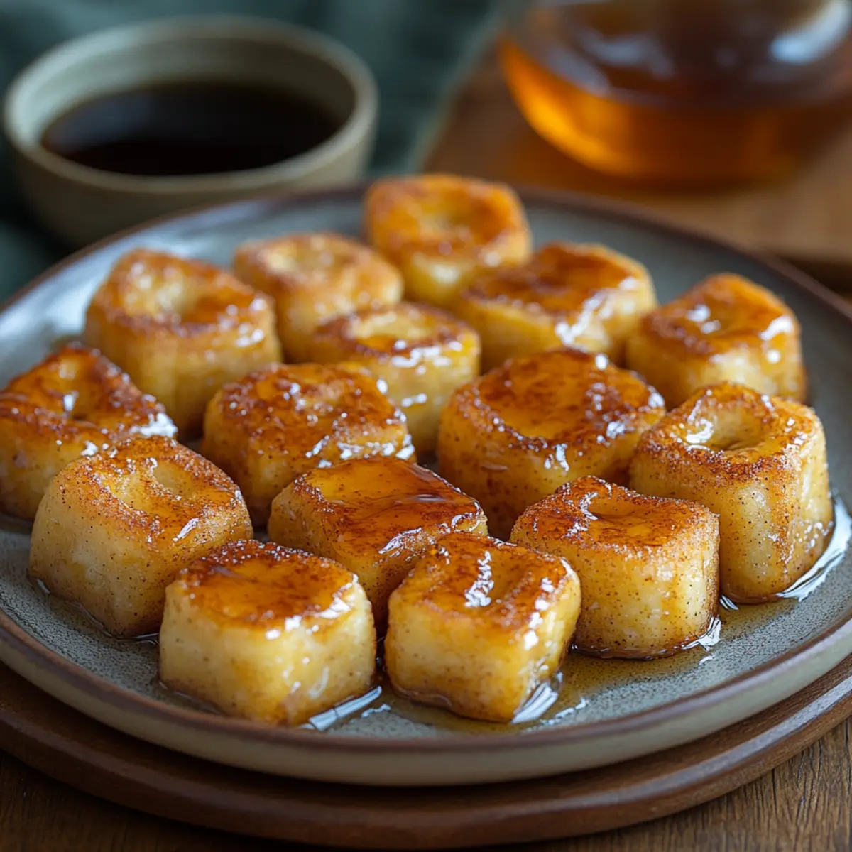 cinnamon roll french toast bites