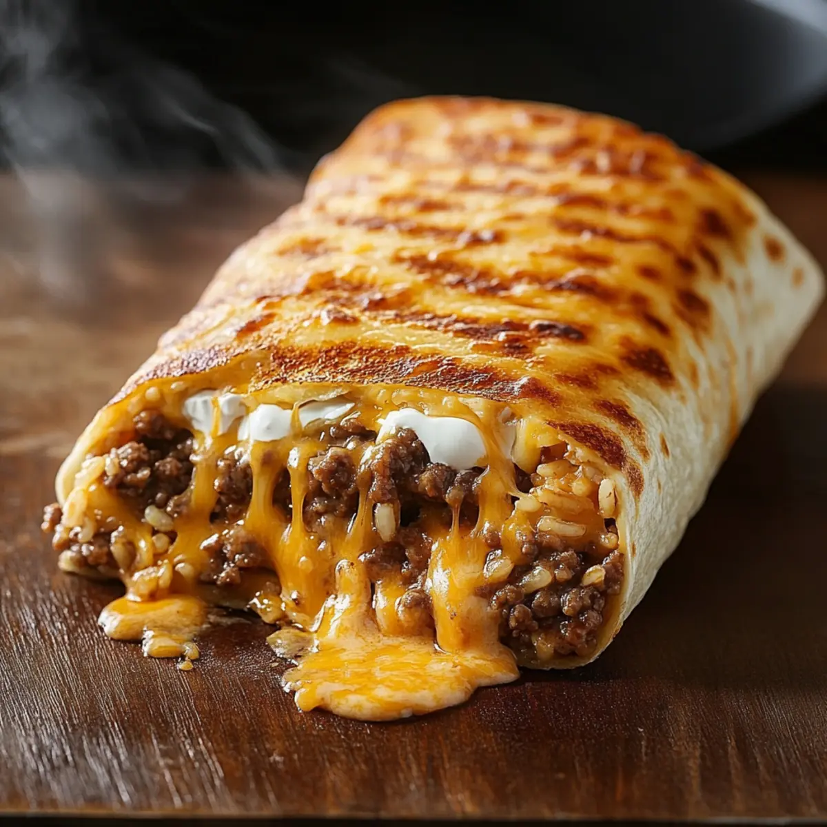 grilled cheese burrito