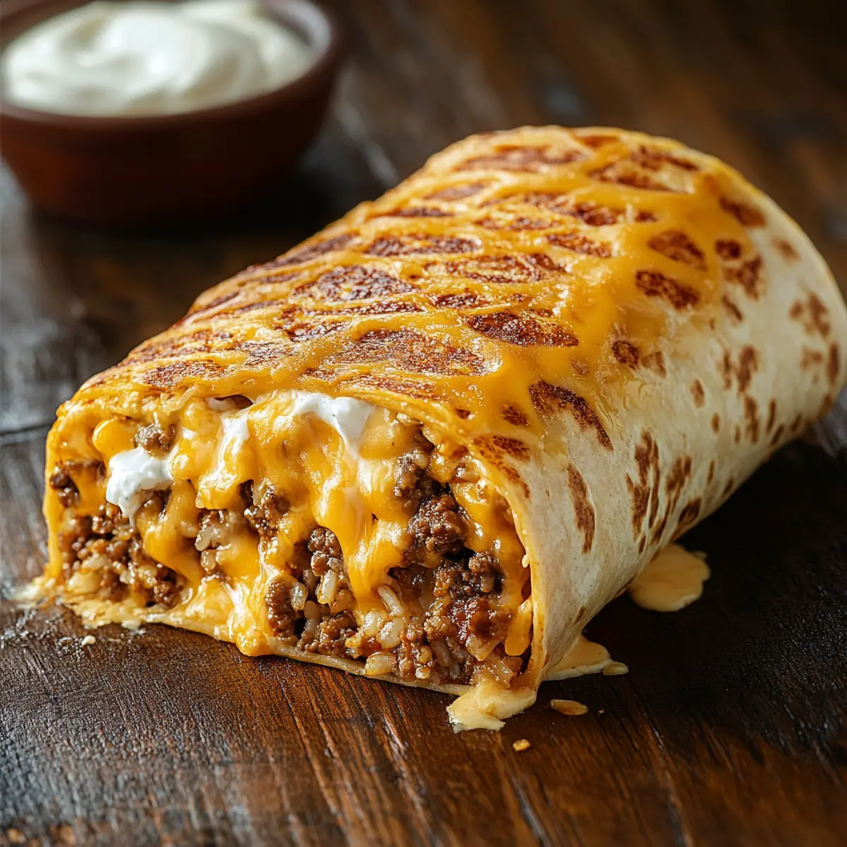 grilled cheese burrito