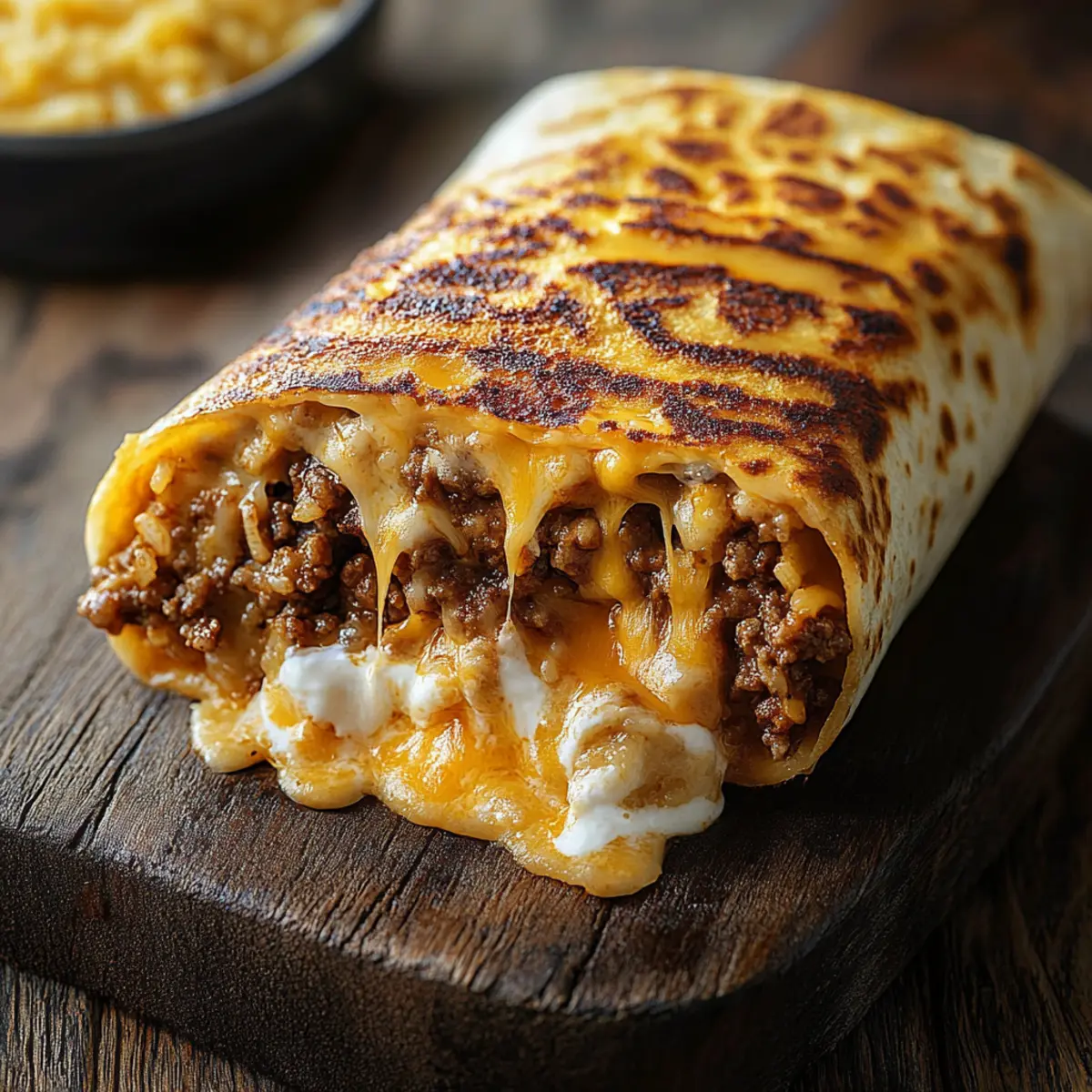 grilled cheese burrito
