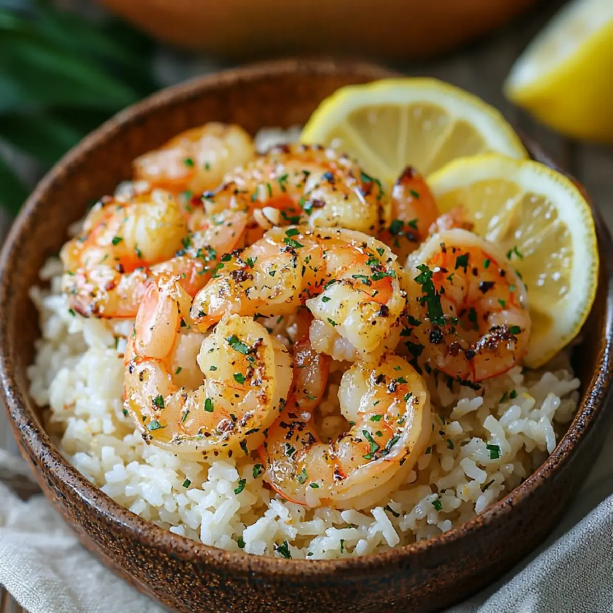 hawaiian garlic shrimp