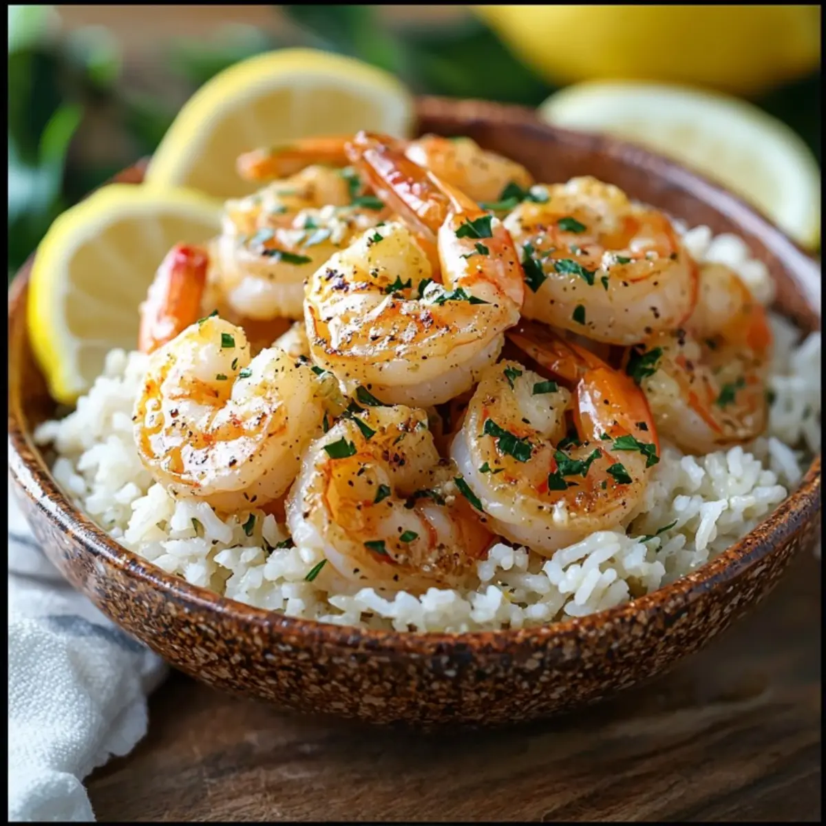 hawaiian garlic shrimp