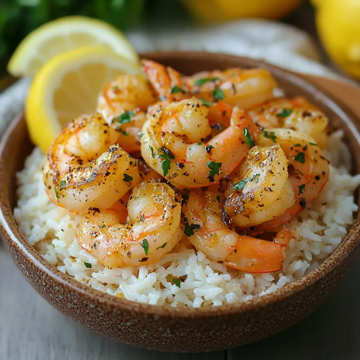 hawaiian garlic shrimp
