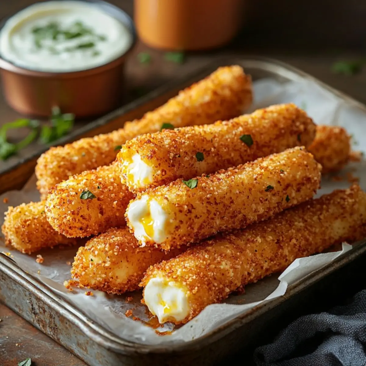 nashville hot mozzarella sticks