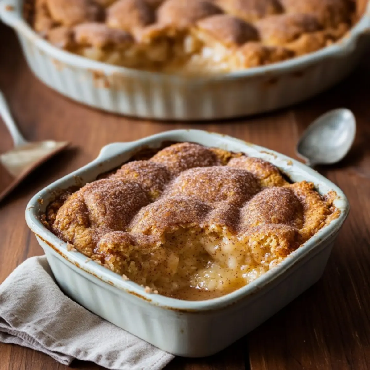 snickerdoodle cobbler