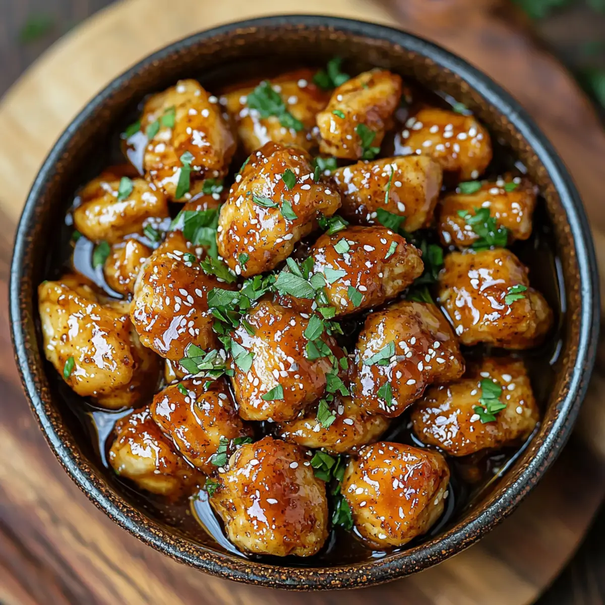 sweet honey butter chicken