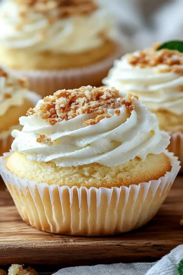 Fluffy Japanese Cotton Cheesecake Cupcakes