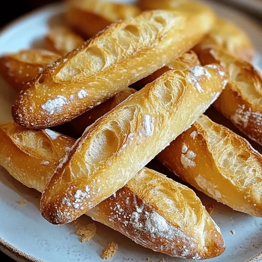 Crusty Mini Baguettes