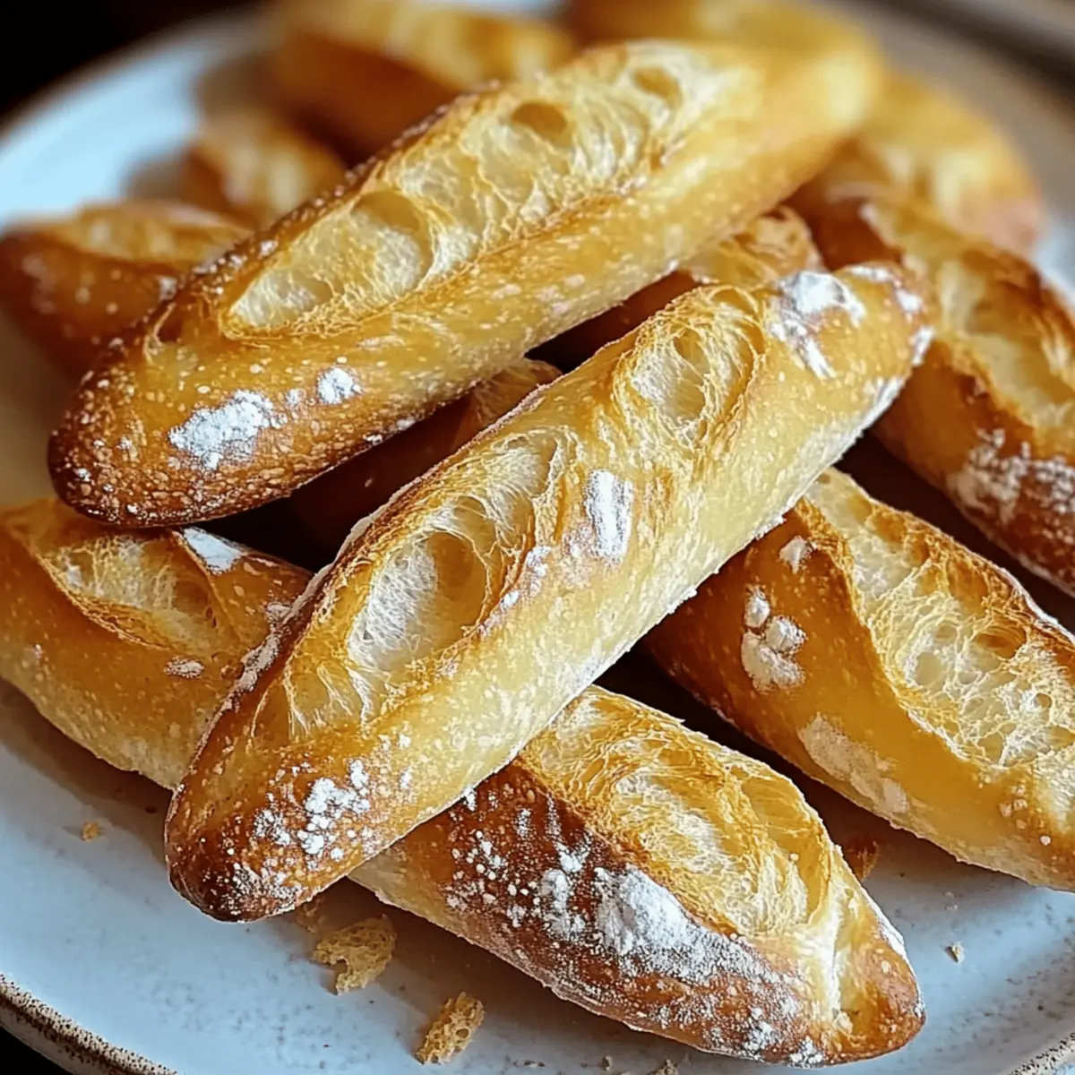 Crusty Mini Baguettes