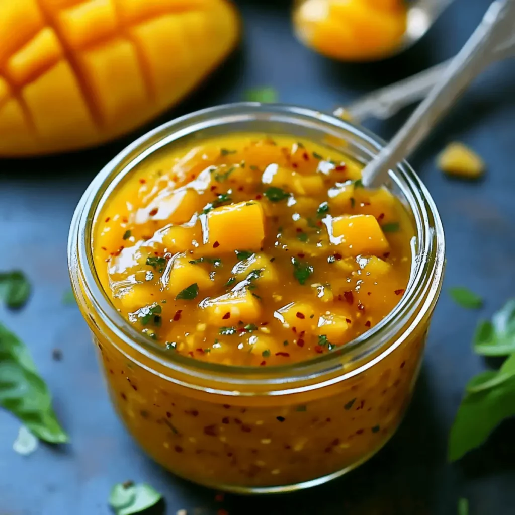 Mango Habanero Honey Garlic Sauce