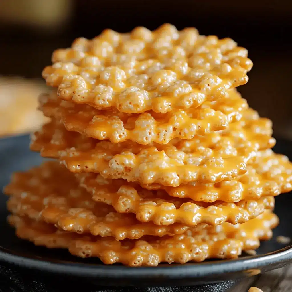 Rice Krispie Cheddar Crackers