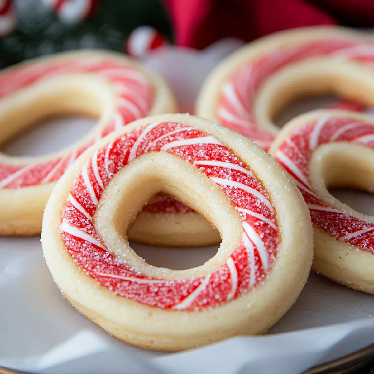 Candy Cane Cookies