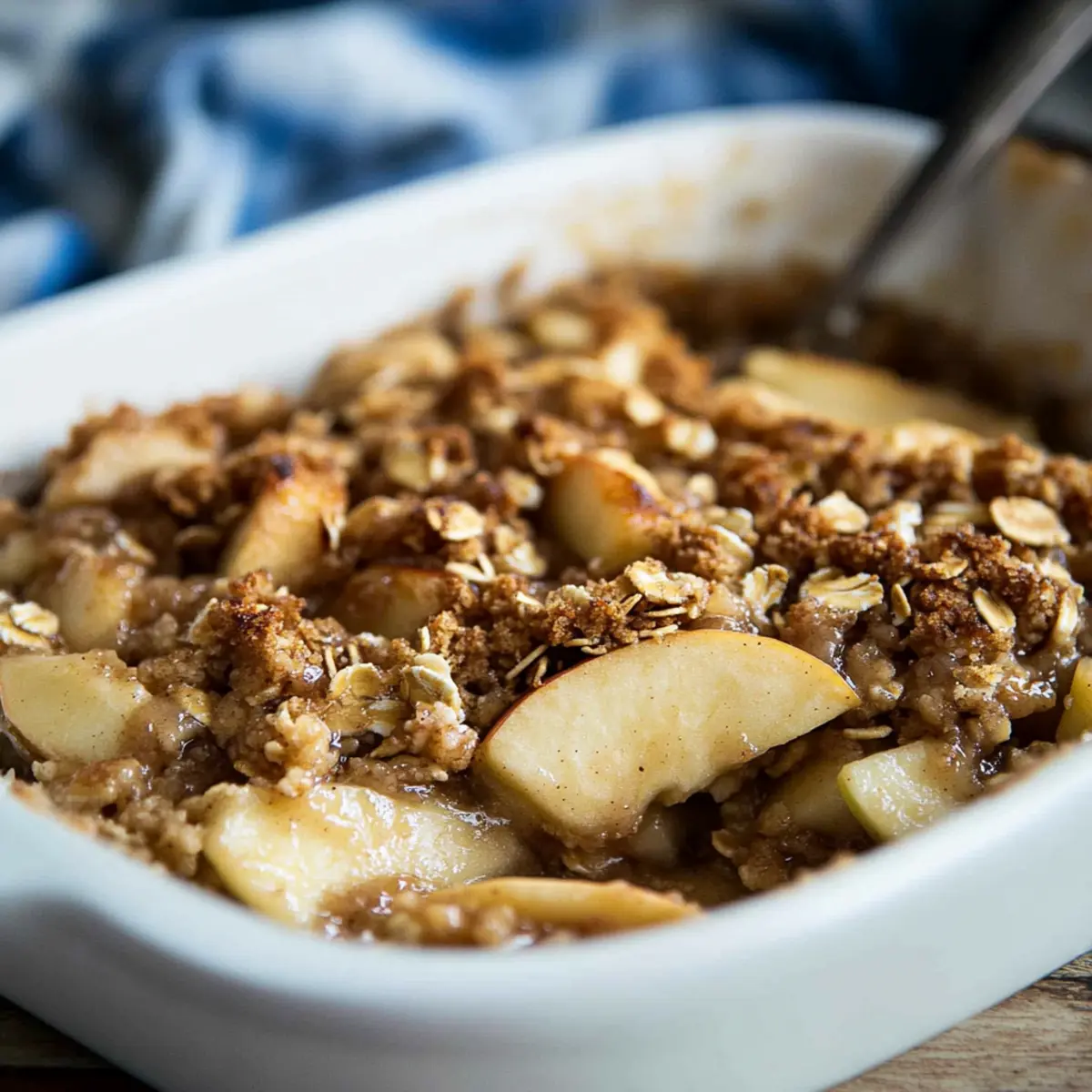 Apple Crisp with Oatmeal