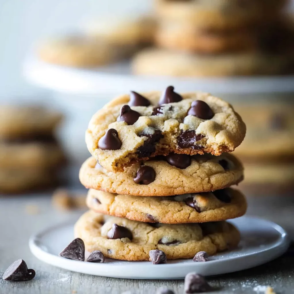 Soft Baked Chocolate Chip Cookies