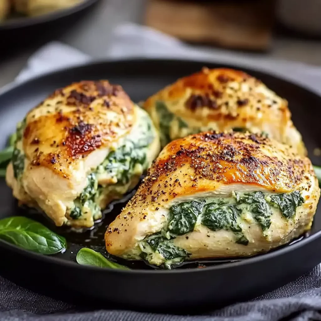 Spinach Stuffed Chicken
