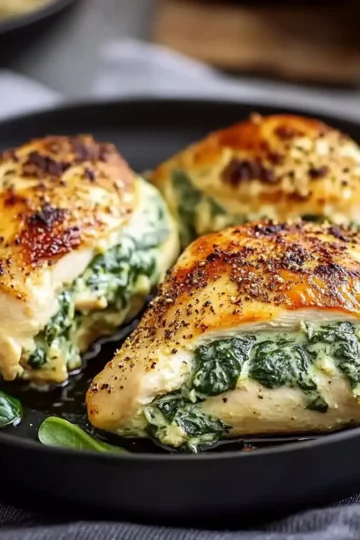 Spinach Stuffed Chicken