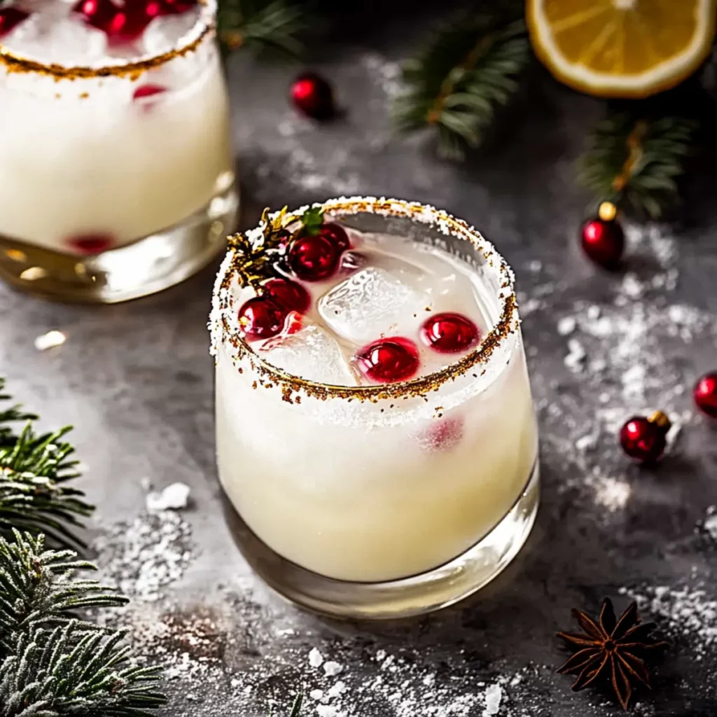 White Christmas Margarita