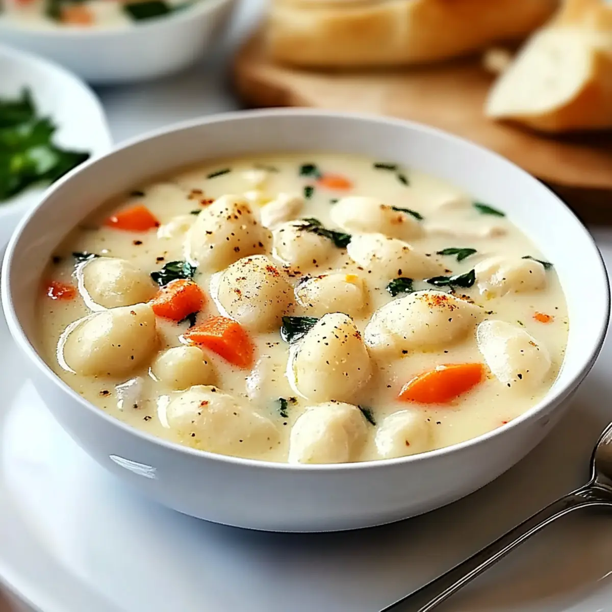 Olive Garden Chicken Gnocchi Soup