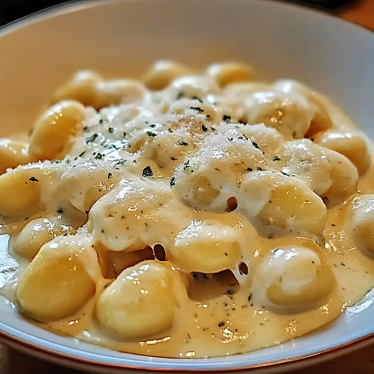 Indulge in Millionaire Gnocchi with Creamy Sauce Today!