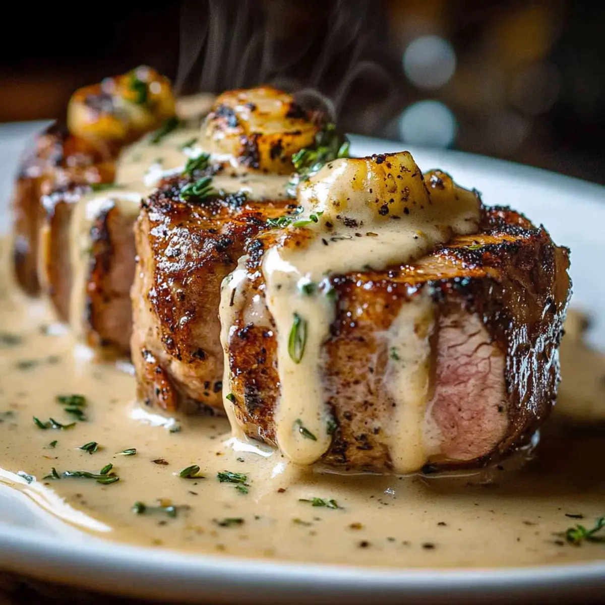 Best-Ever Pork Tenderloin with Dijon Cream Sauce – Savory Splash