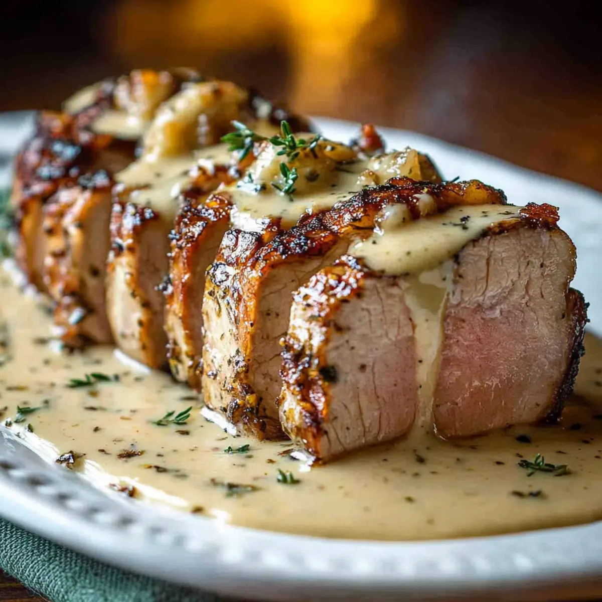 Best-Ever Pork Tenderloin with Dijon Cream Sauce – Savory Splash - Ingredients prepared