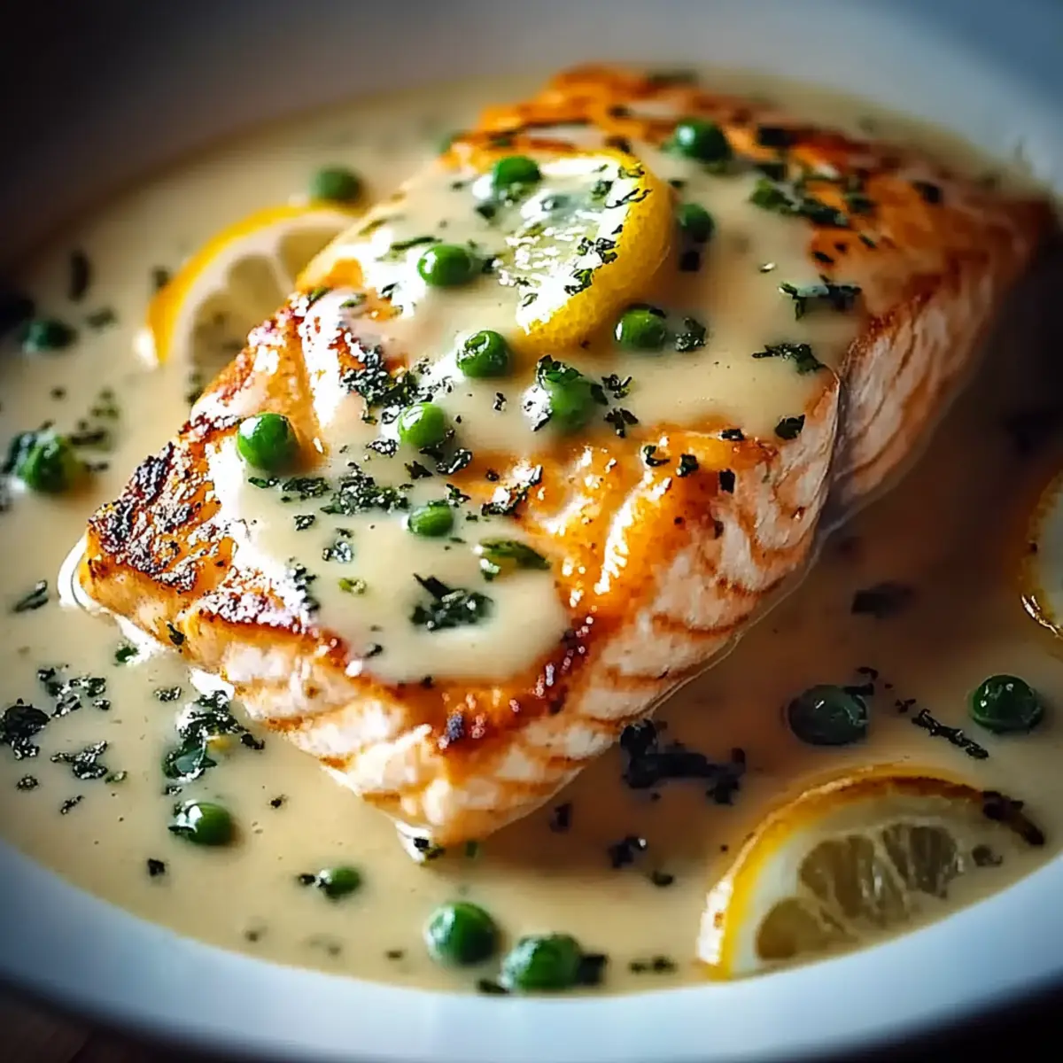 Creamy Lemon Salmon Piccata Recipe is a must-try! - Ingredients prepared