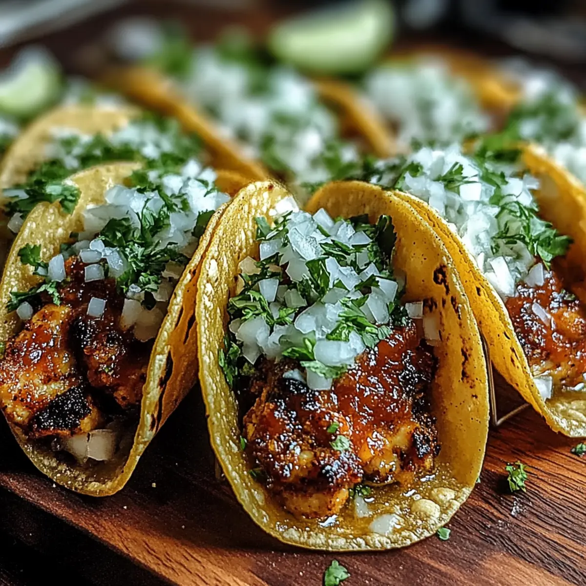 Spicy Hatch Chili Chicken Mini Tacos - Ingredients prepared