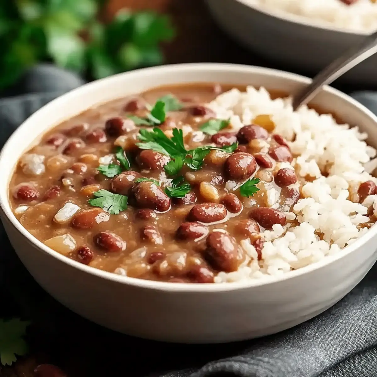 Perfect Popeyes Red Beans and Rice Recipe - Ingredients prepared