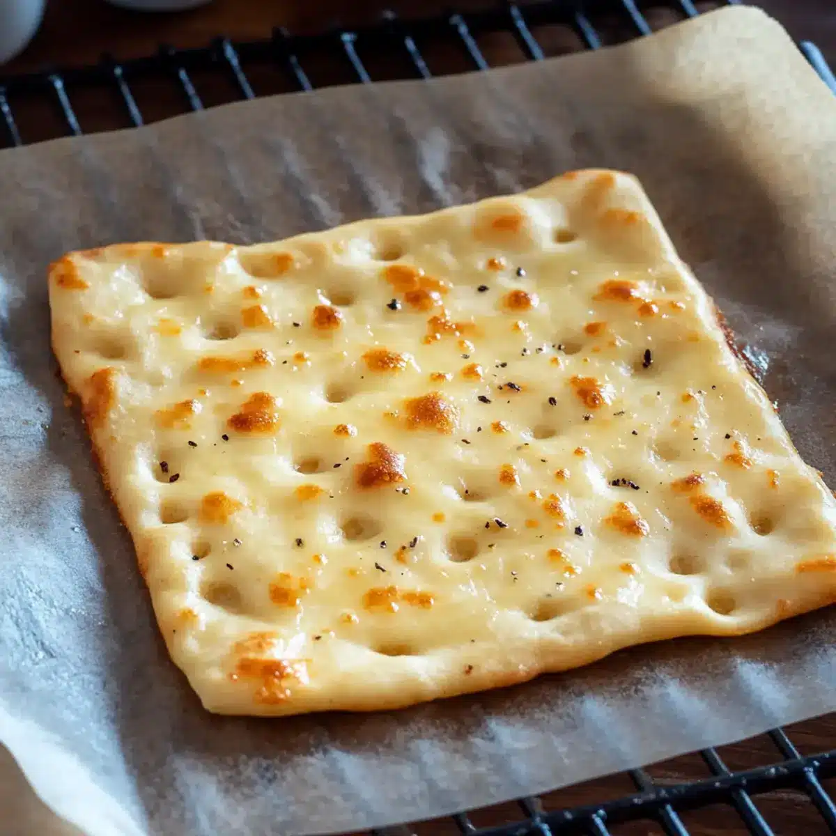Cottage Cheese Flatbread: Easy, Healthy, and Deliciously Versatile - Finished dish plated beautifully